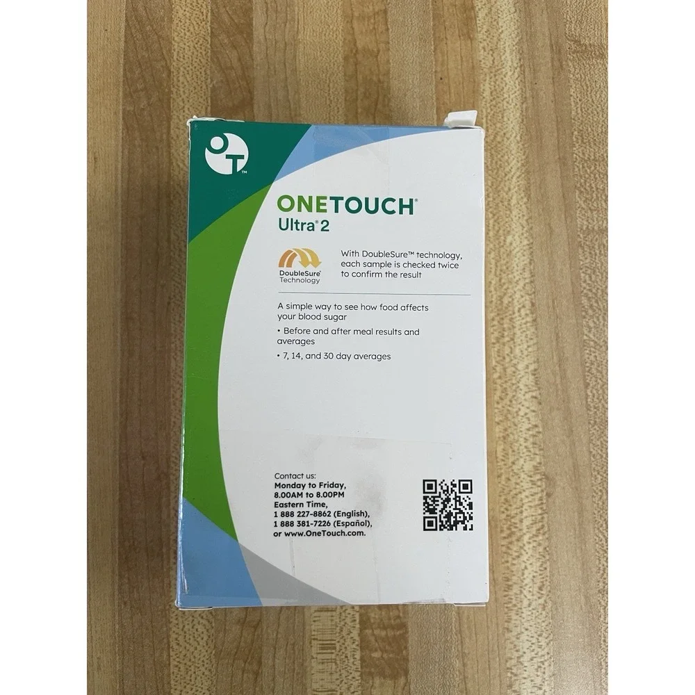 OneTouch Ultra 2 Monitoring Meter Backlit Display‎ Exp. 3/31/2028  New NIB B12